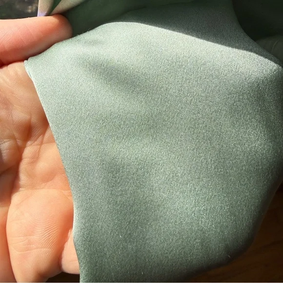 Kamperett Mae dress in mint organza - Picture 7 of 14